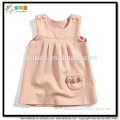 BKD Sleeeveless baby girl winter dress clothes from bkd factory